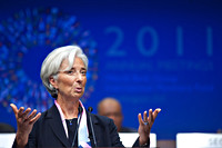 Portret van Christine Lagarde