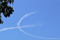 Wolken herkenbaar als Euro teken 