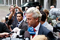 Interview met Geert Wilders op het binnenhof