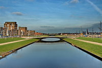 Afbeelding van een brug over het water