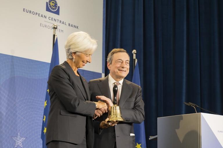 Draghi laat een verdeelde en ineffectieve ECB achter image